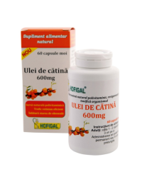 Ulei de Catina 600 mg, 60 capsule, Hofigal