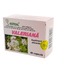 Valeriana, 40 capsule, Hofigal