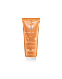 Lapte hidratant pentru protectie solara SPF 30+ Capital Soleil, 300ml, Vichy