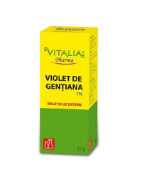 Violet de Gentiana, 1%, 25 g, Vitalia