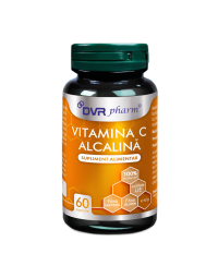 Vitamina C alcalina, 60 capsule, DVR Pharm