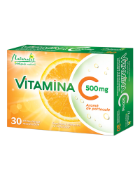 Vitamina C 500mg, 30 comprimate, Naturalis 