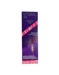 Spray oral pentru adulti Vitoral B12, 25 ml, Vitalogic