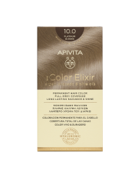 Vopsea de par My Color Elixir, Platinum Blonde N10.0, 155 ml, Apivita