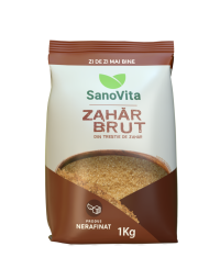 Zahar brut din trestie, 1kg, Sanovita