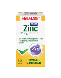 Zinc Forte 15mg, 30 comprimate, Walmark