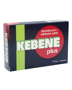 Kebene Plus 20 comprimate, ameliorare balonare gastrica