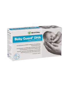 Evital Baby Guard DHA, 30 capsule, vitamine bebelusi