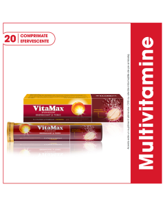 Vitamax efervescent, 20 tablete