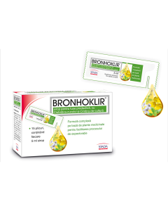 Bronhoklir, 15plic*5 ml sirop pentru tuse productiva