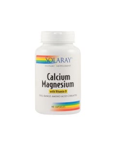 Secom Calcium Magnesium cu vitamina D, 90 comprimate