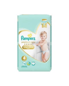 Scutece-chilotel Pampers Premium Care Pants, 9-15 kg, marimea 4, 58 bucati