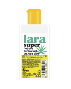 Farmec, Loţiune LARA pentru faţă cu extract de Aloe Vera, 150 ml