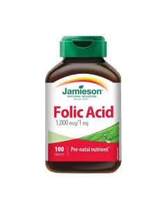 Jamieson Acid folic 1 mg, 100 tablete