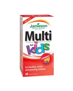 Jamieson Multi Kid cu fier, 60 tablete masticabile