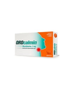 Orocalmin Portocala si Miere 3 mg,  20 pastile