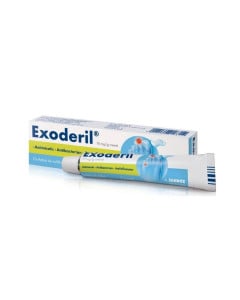 Exoderil crema 1%, 15 g, antibacterian, antifungic