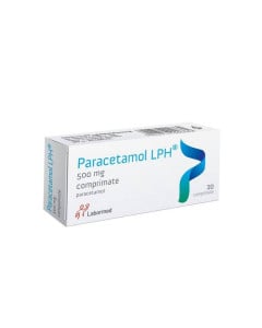 Paracetamol Lph(R) 500 mg, 20 comprimate