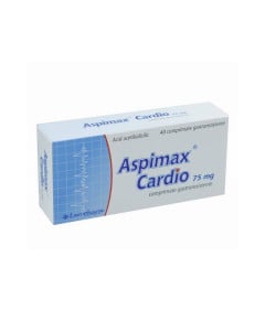 Aspimax Cardio 75 mg, 40 comprimate gastrorezistente