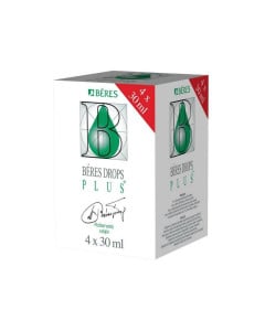 Beres Drops Plus picaturi orale solutie 4 flacoane*30 ml