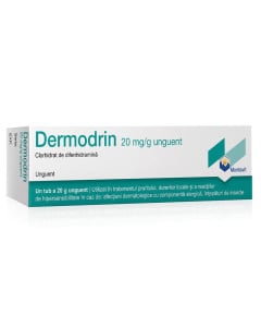 Dermodrin unguent 20mg/g, 20 g