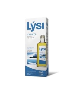 Ulei din ficat de cod Lysi, natural 240 ml
