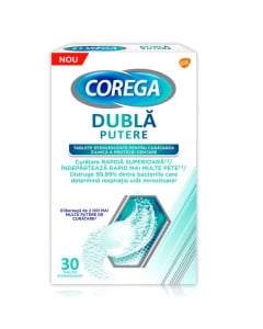 Corega Tablete Dubla Putere, 30 tablete
