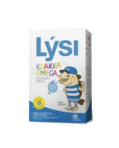OMEGA-3 LYSI copii, 60 capsule masticabile + jucarie plus