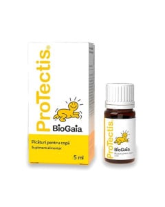 Protectis picaturi pentru copii 5 ml, Biogaia, flora intestinala