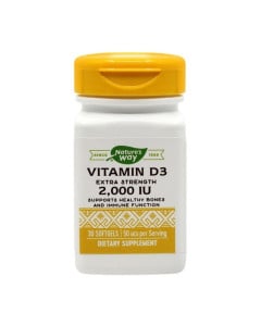 Secom Vitamin D3 2000UI, 30 capsule moi