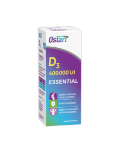 Ostart Essential D3 400.000 UI picaturi, 20 ml
