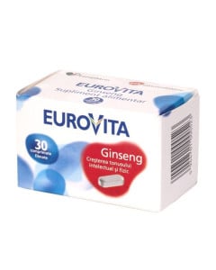 Eurovita Ginseng, 30 comprimate