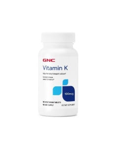 GNC Vitamina K 100 mcg, 180 capsule