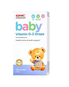 GNC BABY Vitamina D3 picaturi, 7.5 ml
