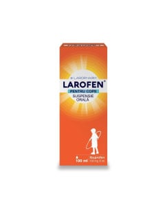 Larofen pentru copii 100 mg/5ml, 100 ml suspensie orala