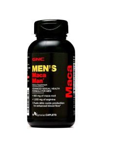 GNC Maca Man 200 mg, pentru potenta,  60 comprimate