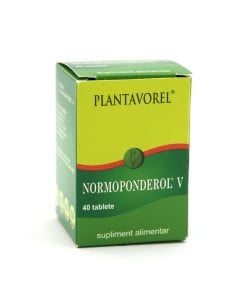 Normoponderol V, 40 comprimate