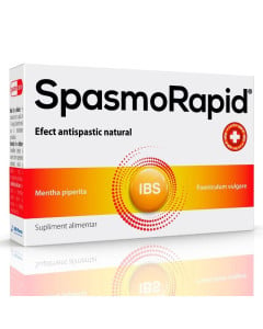Spasmo Rapid,  30 capsule, afectiuni digestive
