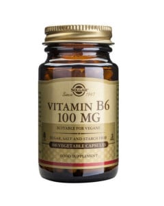 Solgar Vitamin B-6 100mg, 100 capsule