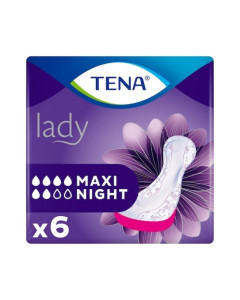 TENA Lady Maxi Night Absorbante pentru incontinenta urinara, 6 bucati