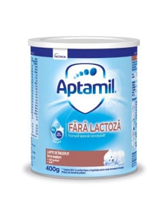Lapte Praf Aptamil Fara lactoza, 400g, de la nastere