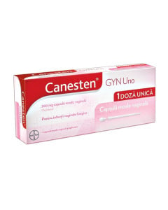 Canesten GYN Uno 500 mg capsula moale vaginala, Clotrimazol
