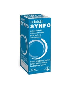 Lubristil Synfo solutie oftalmica, 10 ml