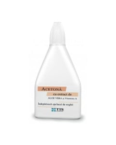 TIS Acetona cu extract aloe vera si vitamina A, 60ml