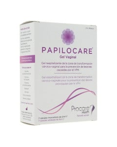 Papilocare gel vaginal, 7 canule cu doza unica * 5 ml