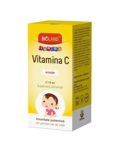 Bioland Junior Vitamina C Picaturi, 10ml
