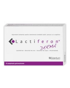 Lactiferon Derma, 30 capsule gastrorezistene