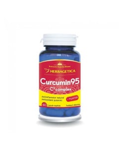 HERBAGETICA Curcumin 95 + C3 Complex, 60 capsule