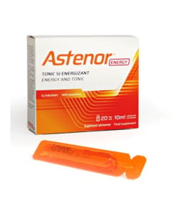 Astenor Energy, 20 fiole x 10 ml solutie orala