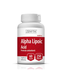 Alpha Lipoic Acid 250mg, 60 capsule, Zenyth